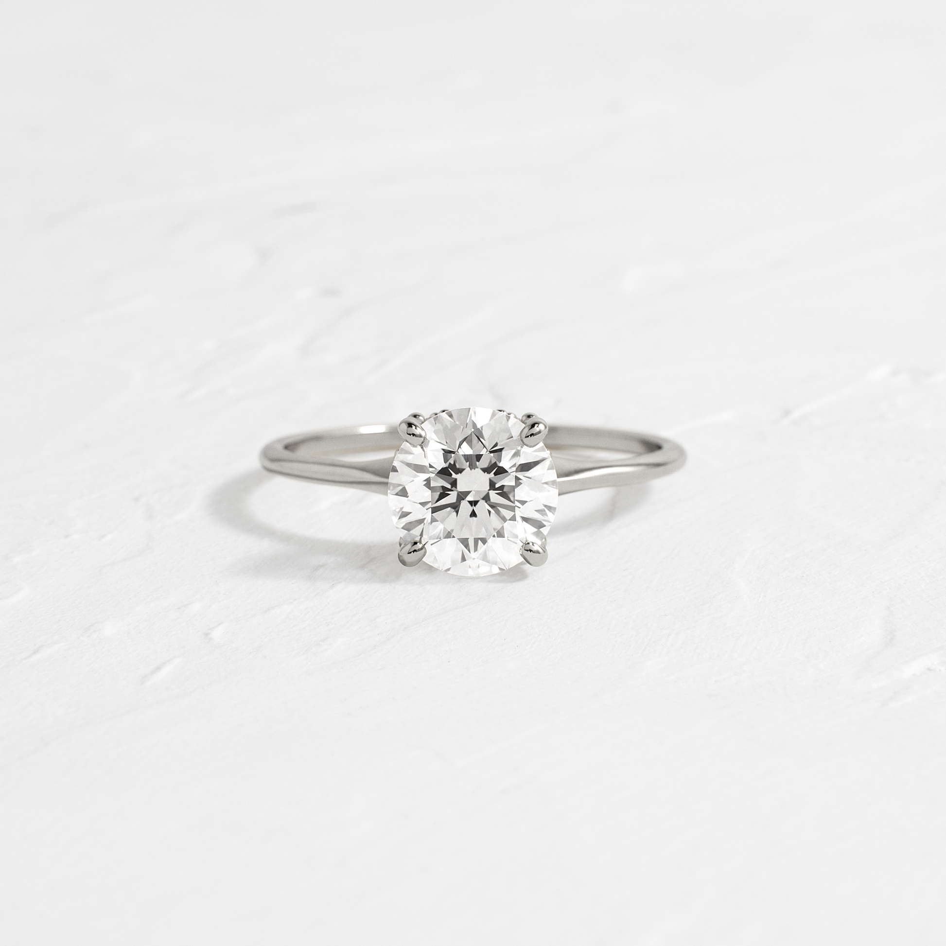 Solitaire-Oval Lab Grown Diamond Engagement Ring