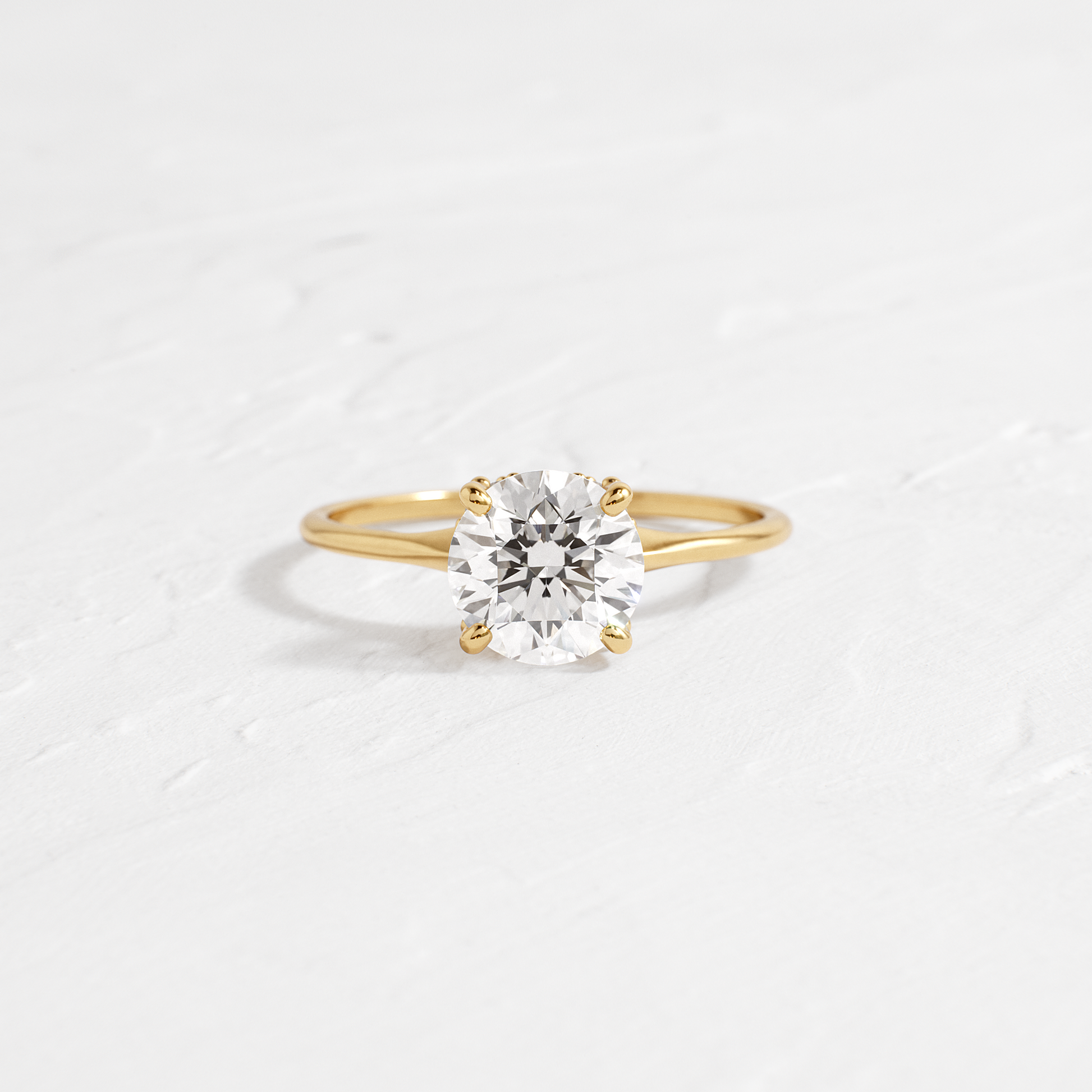Solitaire-Oval Lab Grown Diamond Engagement Ring