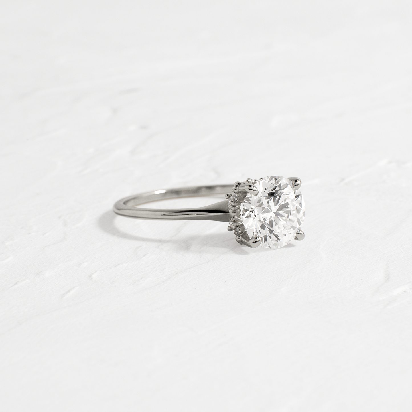 Solitaire-Oval Lab Grown Diamond Engagement Ring