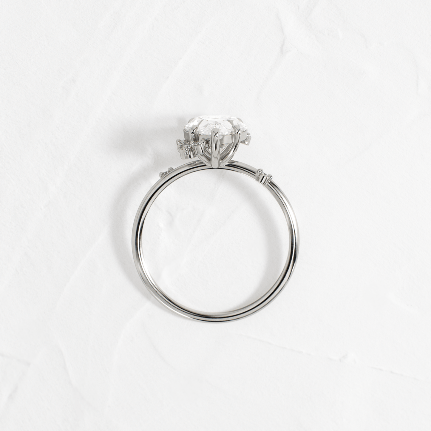Solitaire-Oval Lab Grown Diamond Engagement Ring