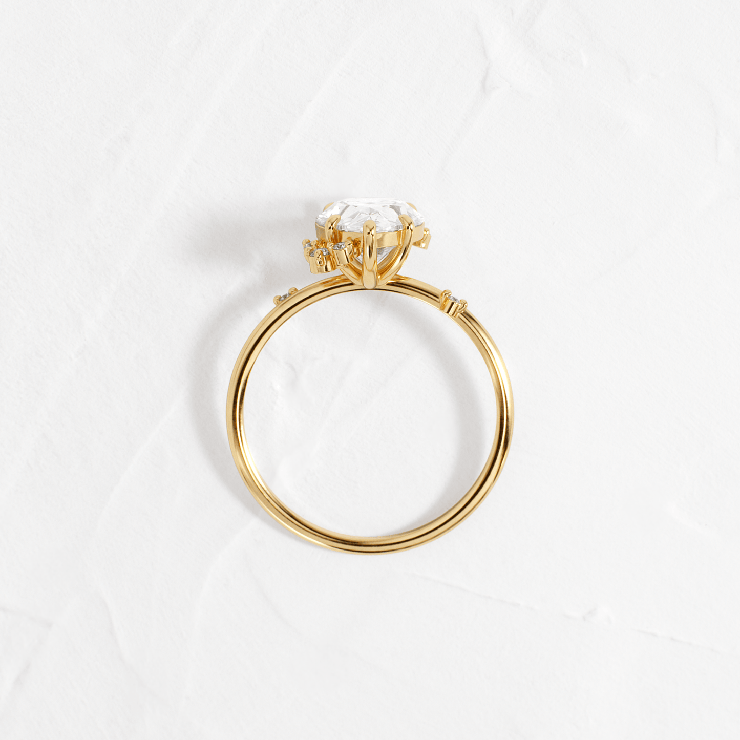 Solitaire-Oval Lab Grown Diamond Engagement Ring