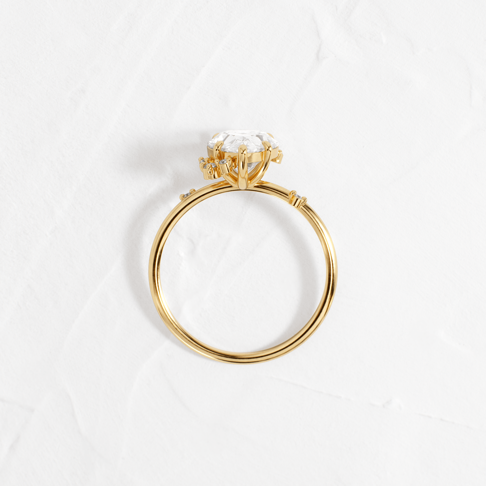 Solitaire-Oval Lab Grown Diamond Engagement Ring