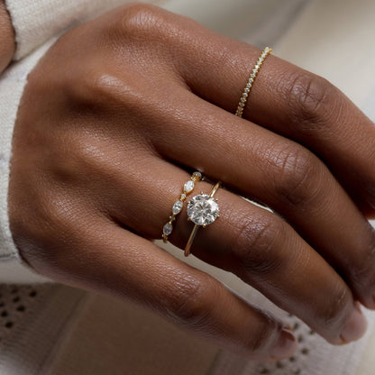Solitaire-Oval Lab Grown Diamond Engagement Ring