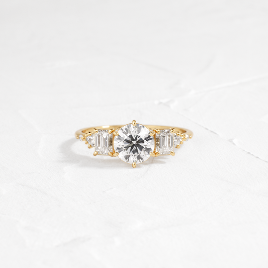 Solitaire-Oval Lab Grown Diamond Engagement Ring