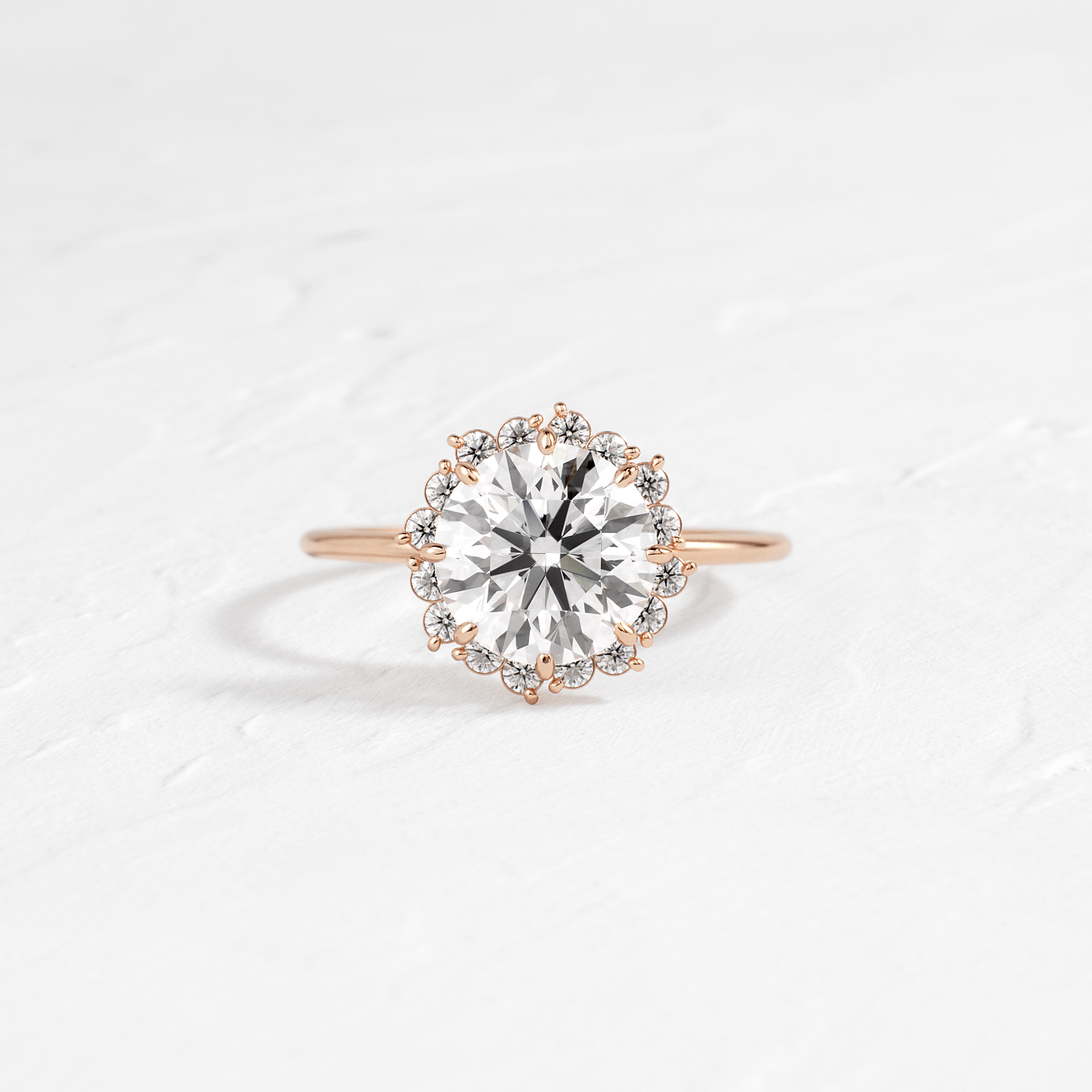 Solitaire-Oval Lab Grown Diamond Engagement Ring