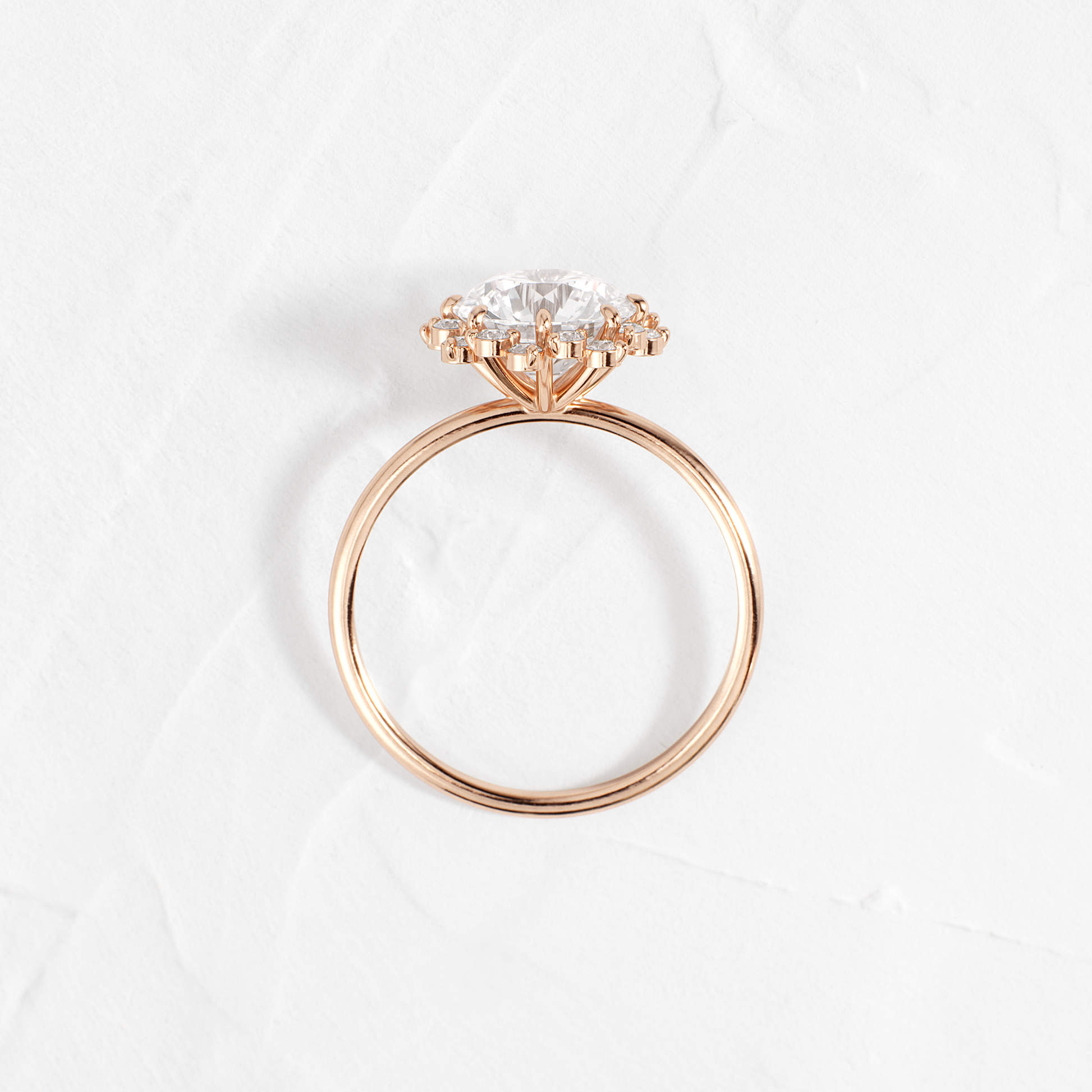 Solitaire-Oval Lab Grown Diamond Engagement Ring