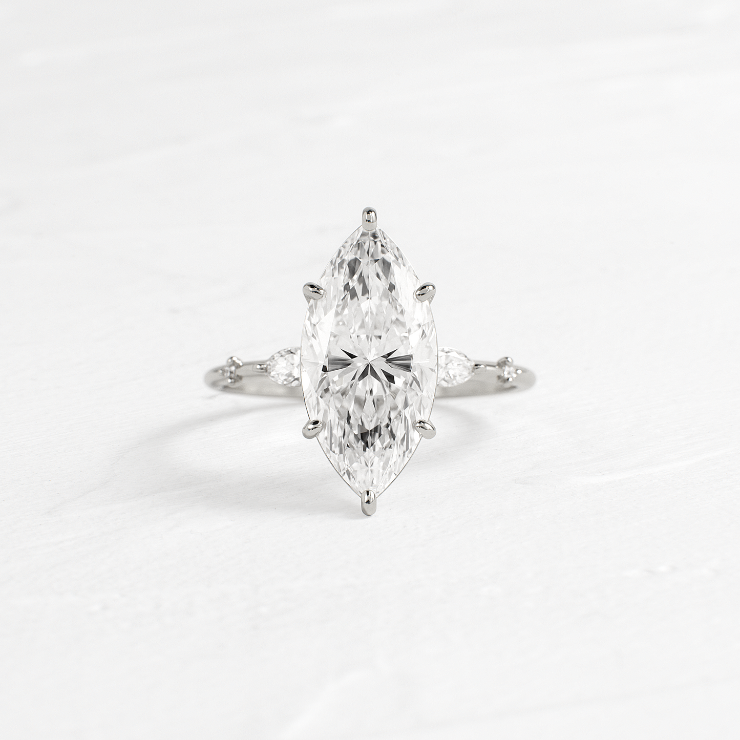 Dainty-Marquise Lab Grown Diamond Engagement Ring