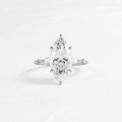 Dainty-Marquise Lab Grown Diamond Engagement Ring