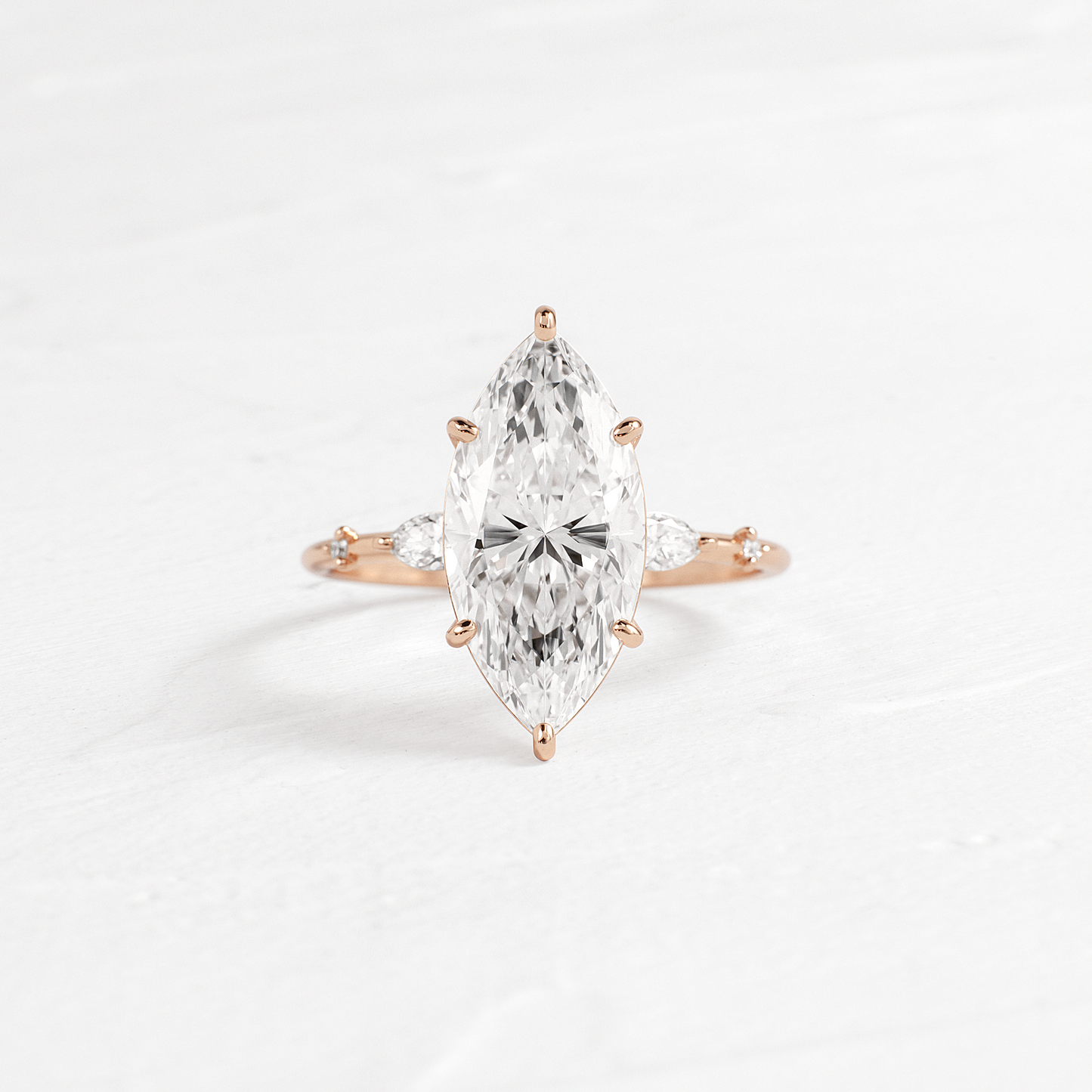 Dainty-Marquise Lab Grown Diamond Engagement Ring