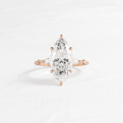 Dainty-Marquise Lab Grown Diamond Engagement Ring