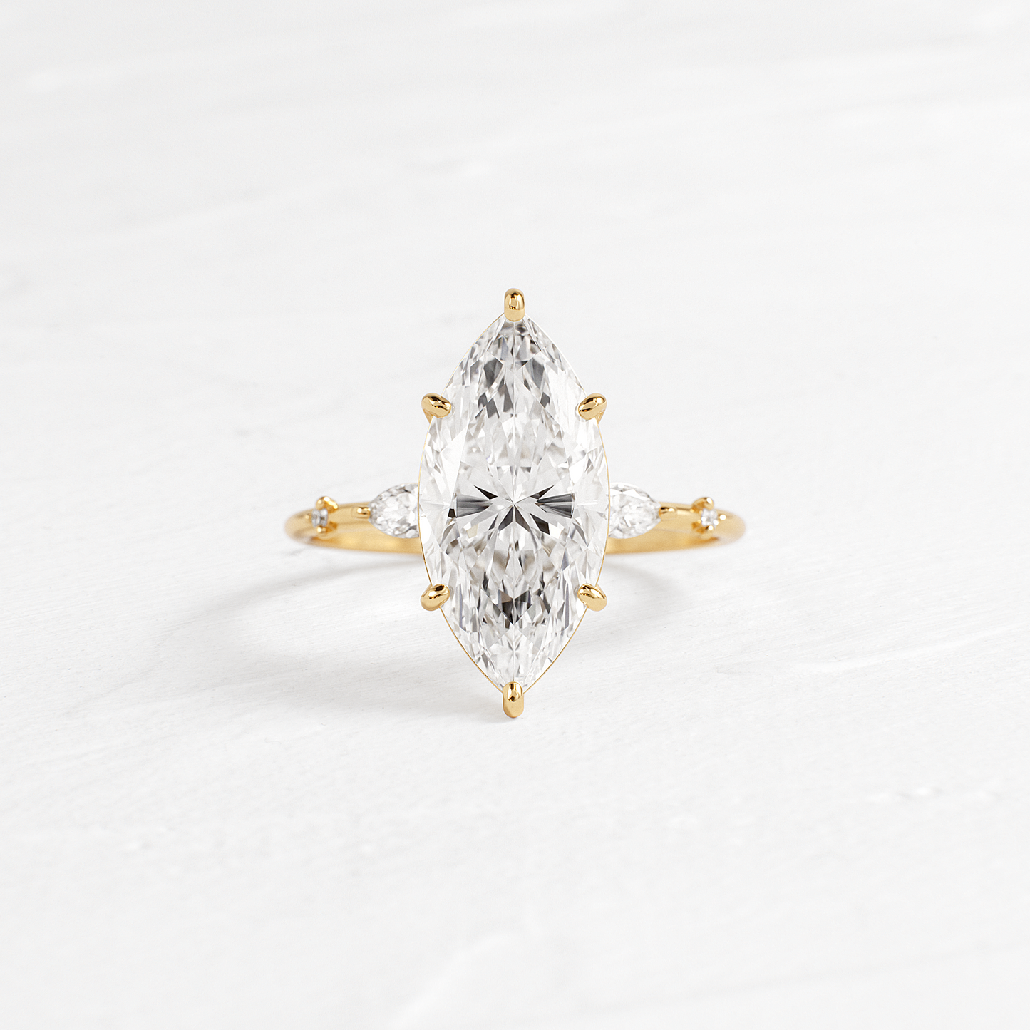 Dainty-Marquise Lab Grown Diamond Engagement Ring