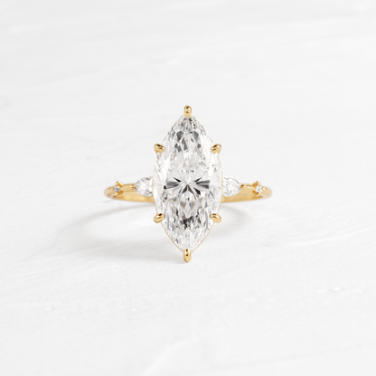 Dainty-Marquise Lab Grown Diamond Engagement Ring