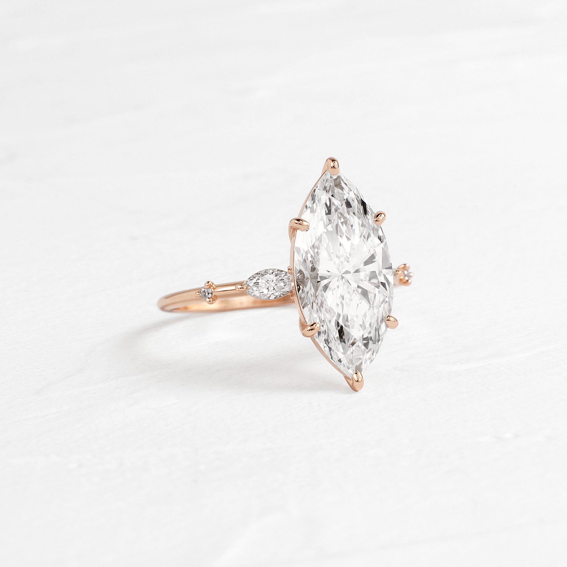 Dainty-Marquise Lab Grown Diamond Engagement Ring