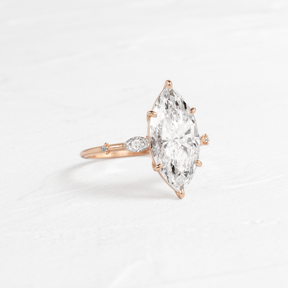 Dainty-Marquise Lab Grown Diamond Engagement Ring