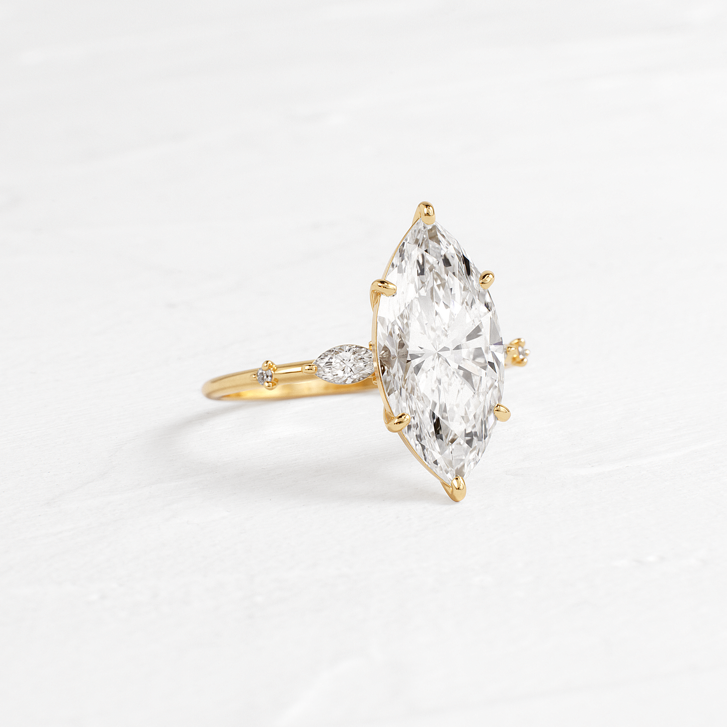 Dainty-Marquise Lab Grown Diamond Engagement Ring