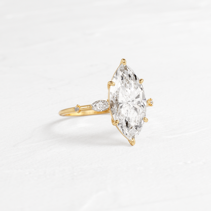 Dainty-Marquise Lab Grown Diamond Engagement Ring