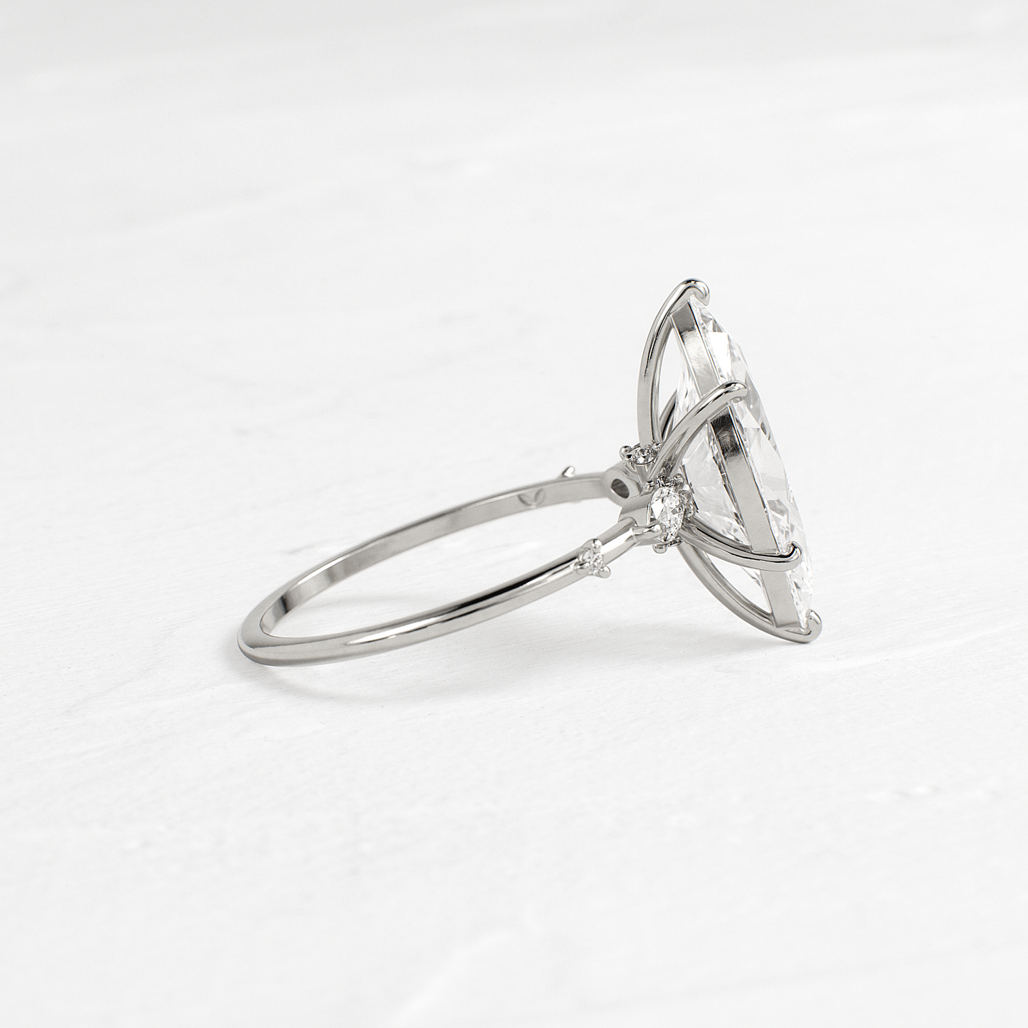 Dainty-Marquise Lab Grown Diamond Engagement Ring