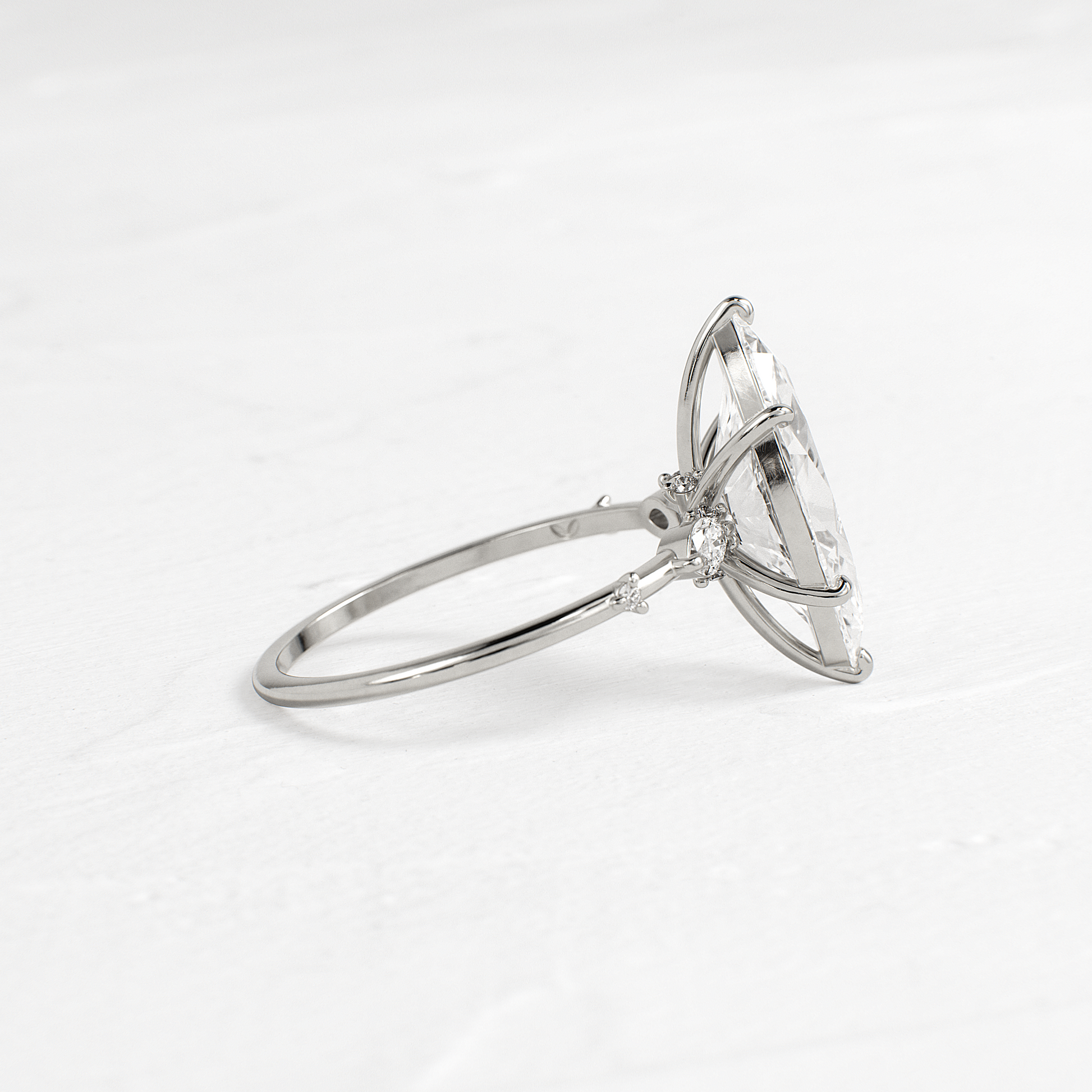 Dainty-Marquise Lab Grown Diamond Engagement Ring