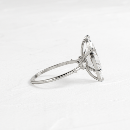 Dainty-Marquise Lab Grown Diamond Engagement Ring