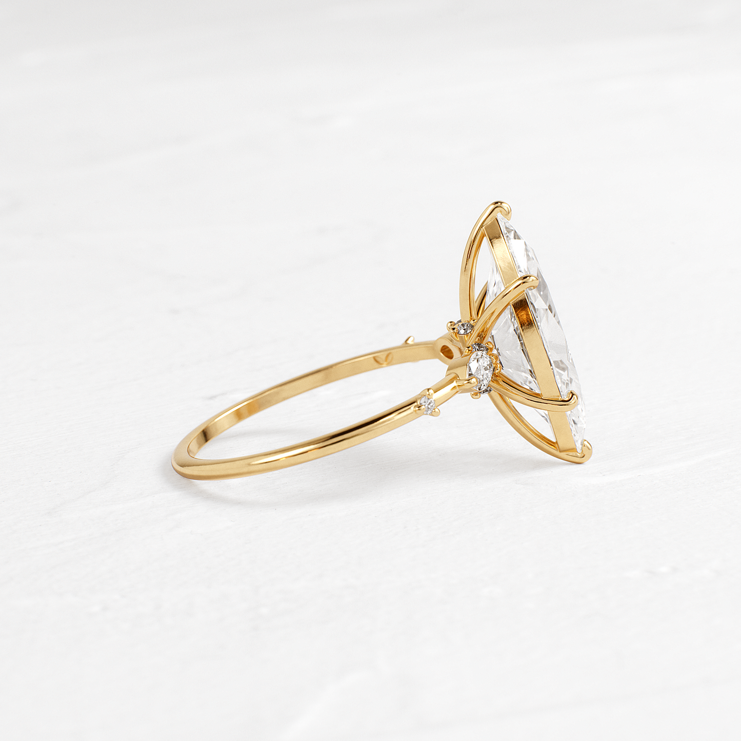 Dainty-Marquise Lab Grown Diamond Engagement Ring