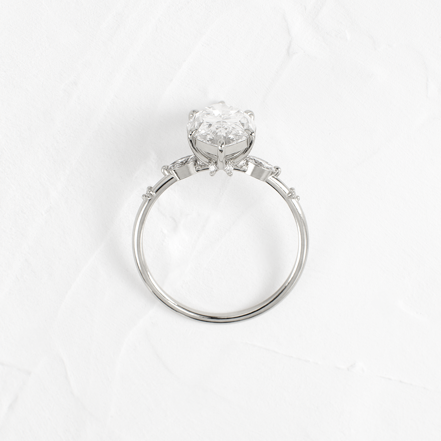 Dainty-Marquise Lab Grown Diamond Engagement Ring
