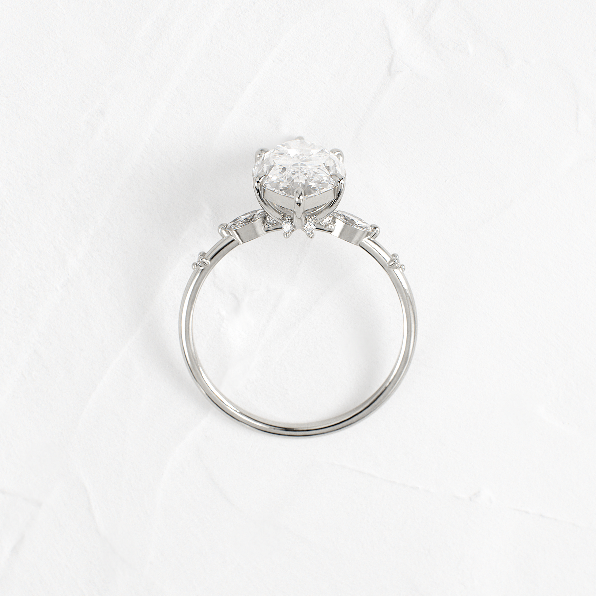 Dainty-Marquise Lab Grown Diamond Engagement Ring