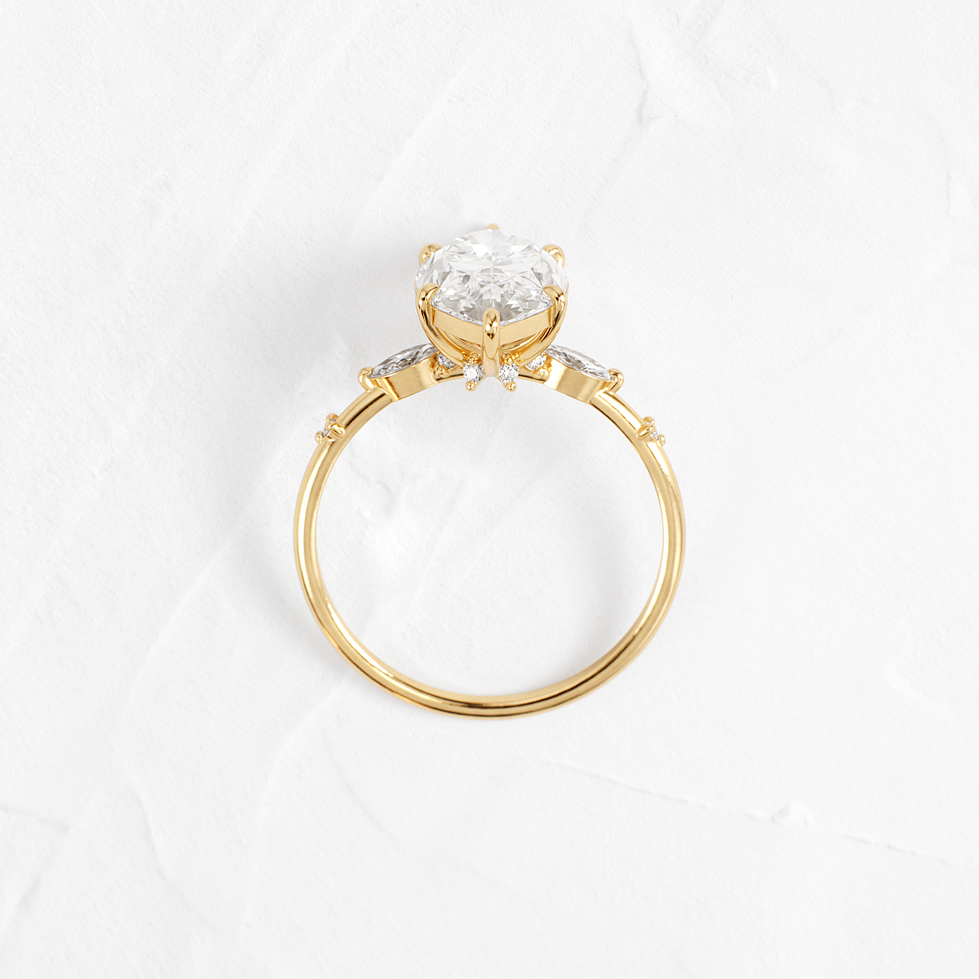 Dainty-Marquise Lab Grown Diamond Engagement Ring