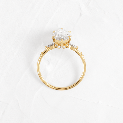 Dainty-Marquise Lab Grown Diamond Engagement Ring