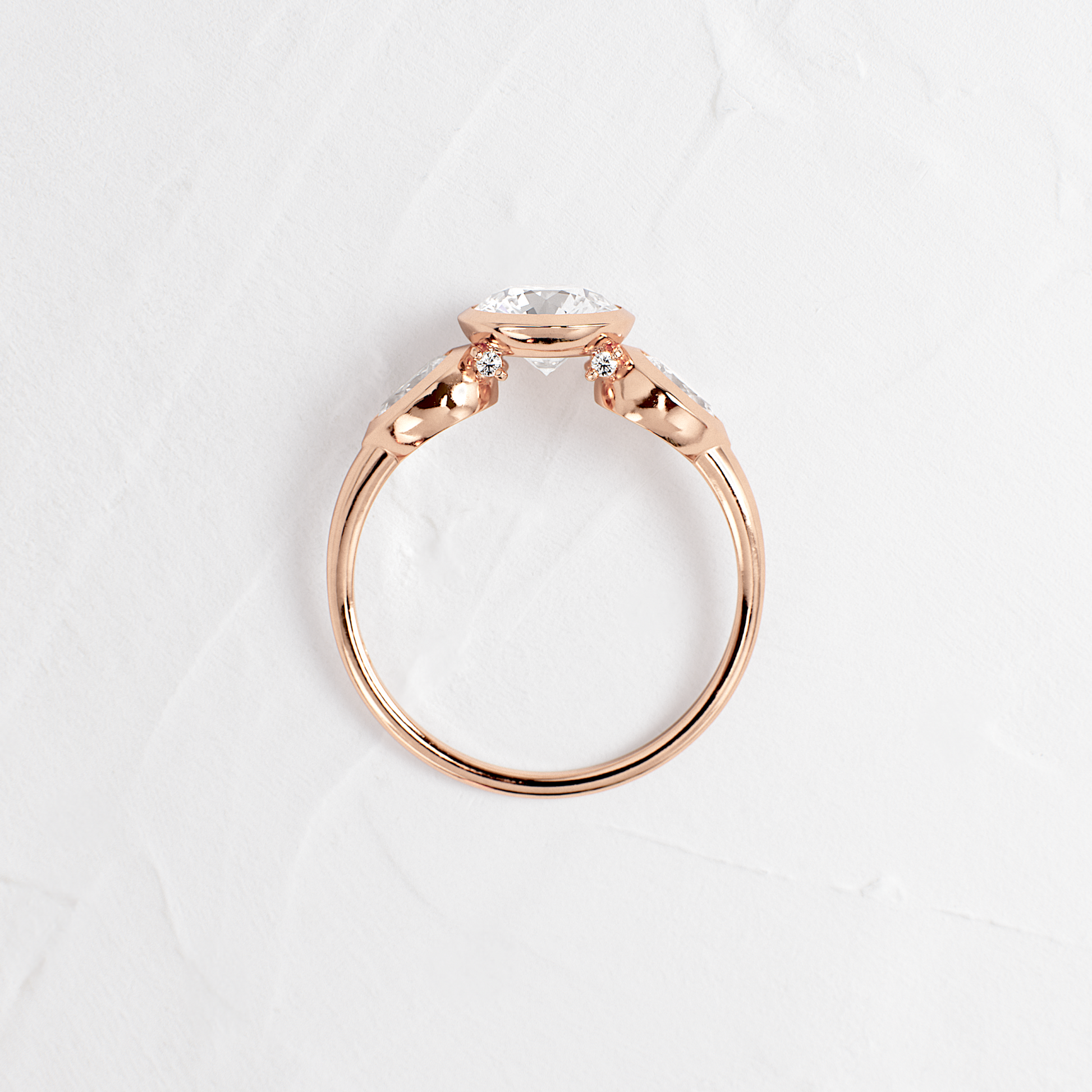Solitaire-Oval Lab Grown Diamond Engagement Ring