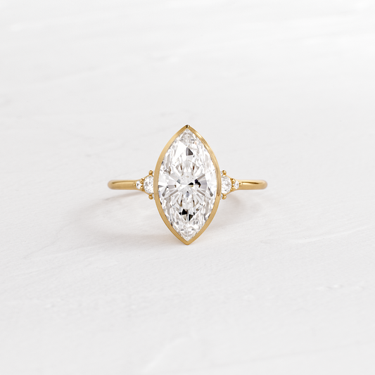 Solitaire-Oval Lab Grown Diamond Engagement Ring