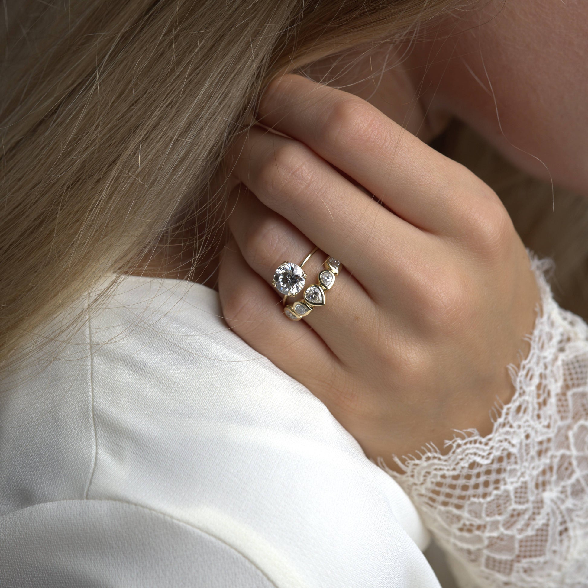 Eternity- 0.50 CT Round Lab Grown Diamond Wedding Band