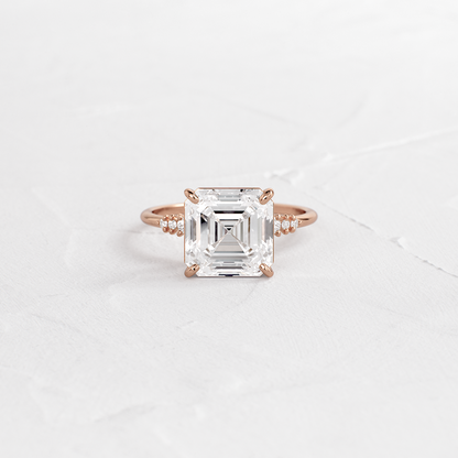 Solitaire-Oval Lab Grown Diamond Engagement Ring