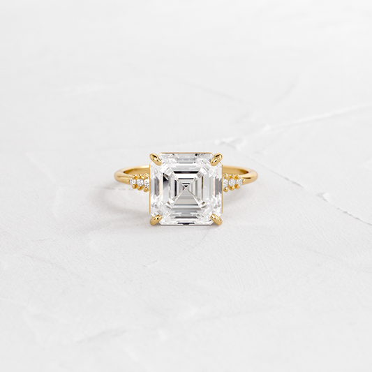 Solitaire-Oval Lab Grown Diamond Engagement Ring