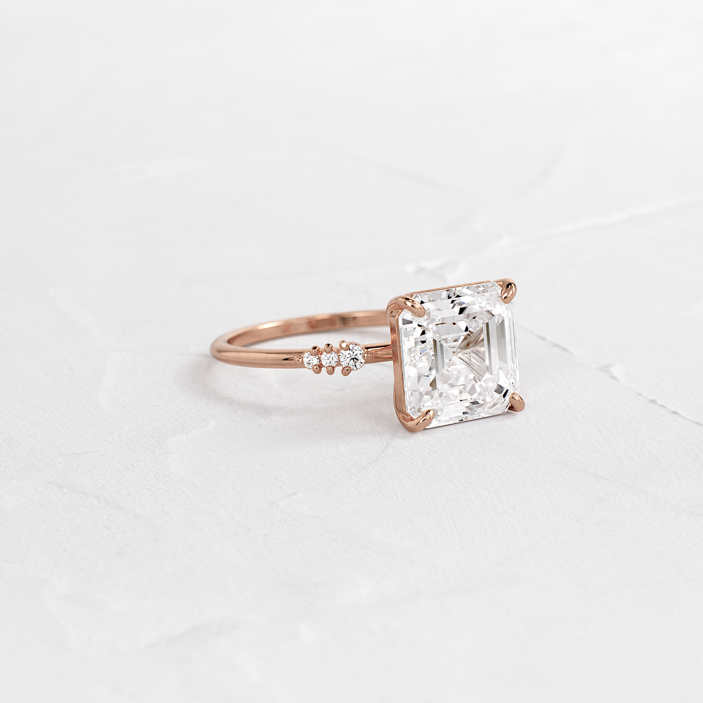 Solitaire-Oval Lab Grown Diamond Engagement Ring