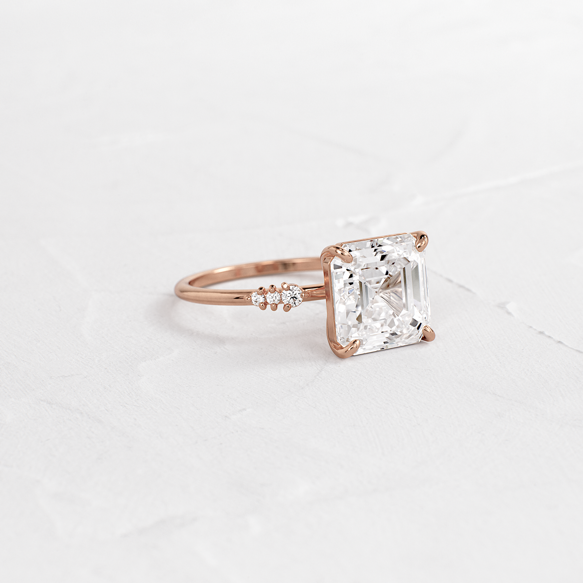 Solitaire-Oval Lab Grown Diamond Engagement Ring