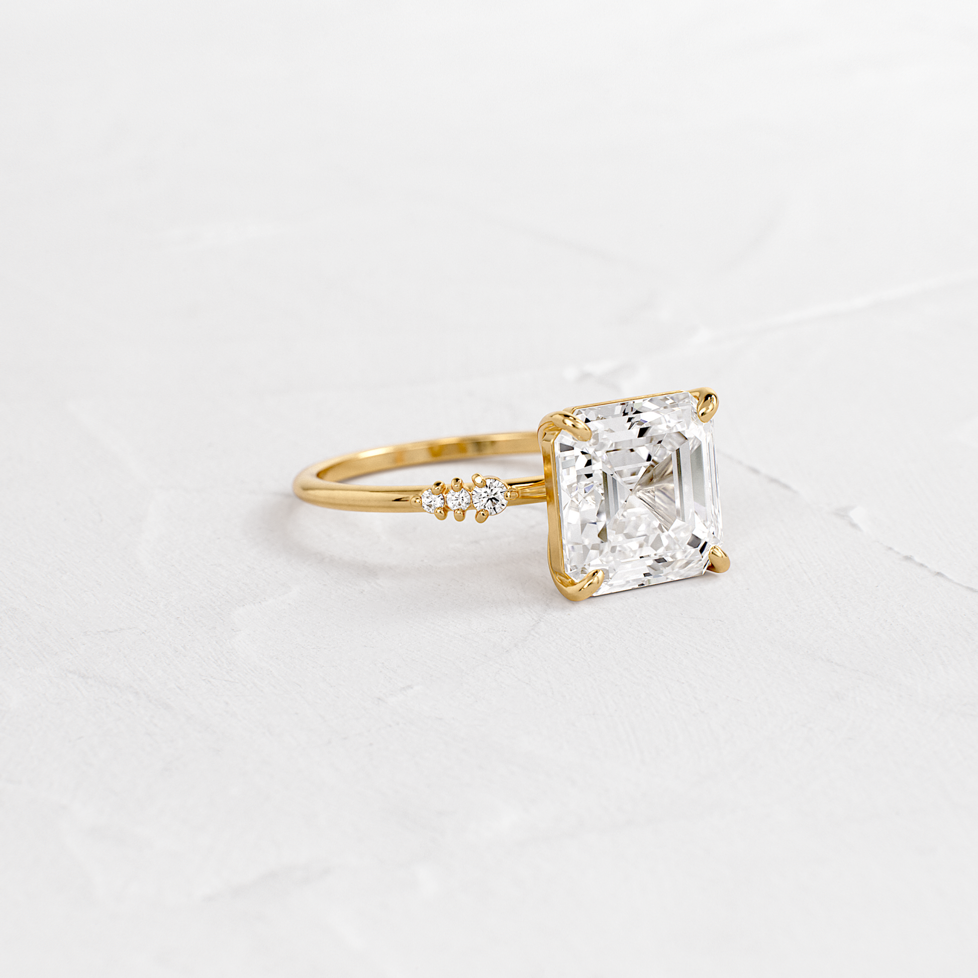 Solitaire-Oval Lab Grown Diamond Engagement Ring