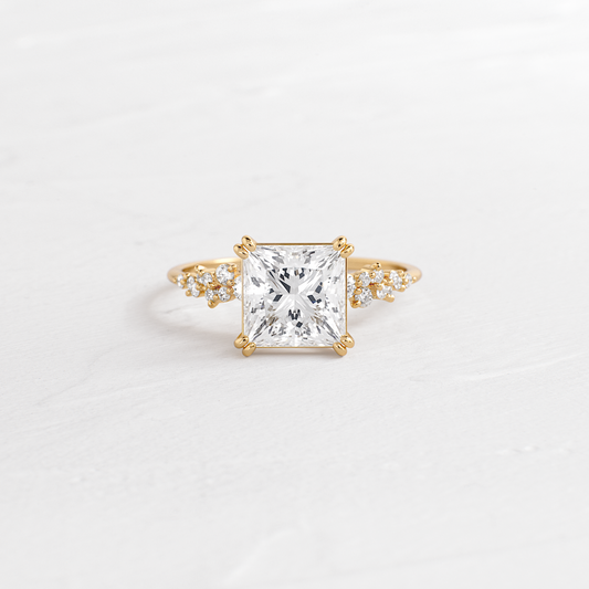 Solitaire-Oval Lab Grown Diamond Engagement Ring