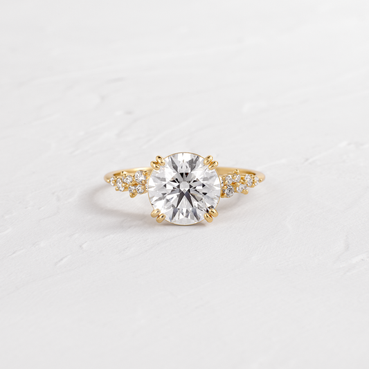 Solitaire-Oval Lab Grown Diamond Engagement Ring