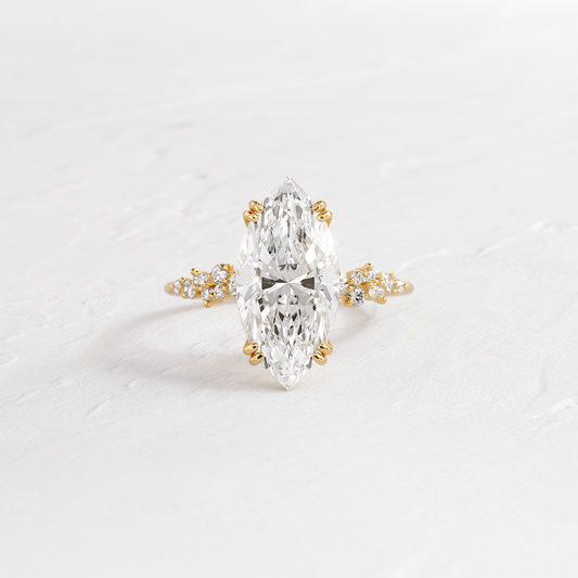 Solitaire-Oval Lab Grown Diamond Engagement Ring