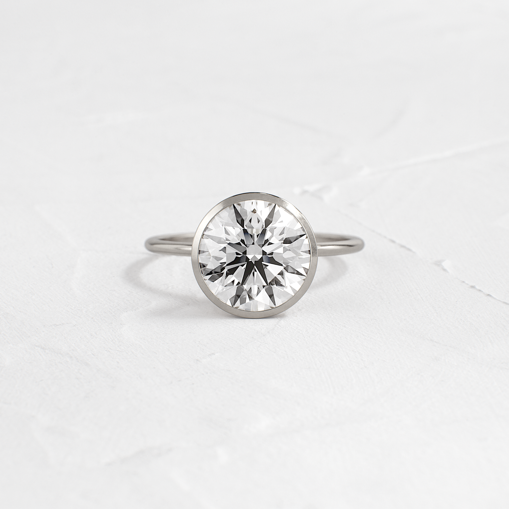 Solitaire-Oval Lab Grown Diamond Engagement Ring