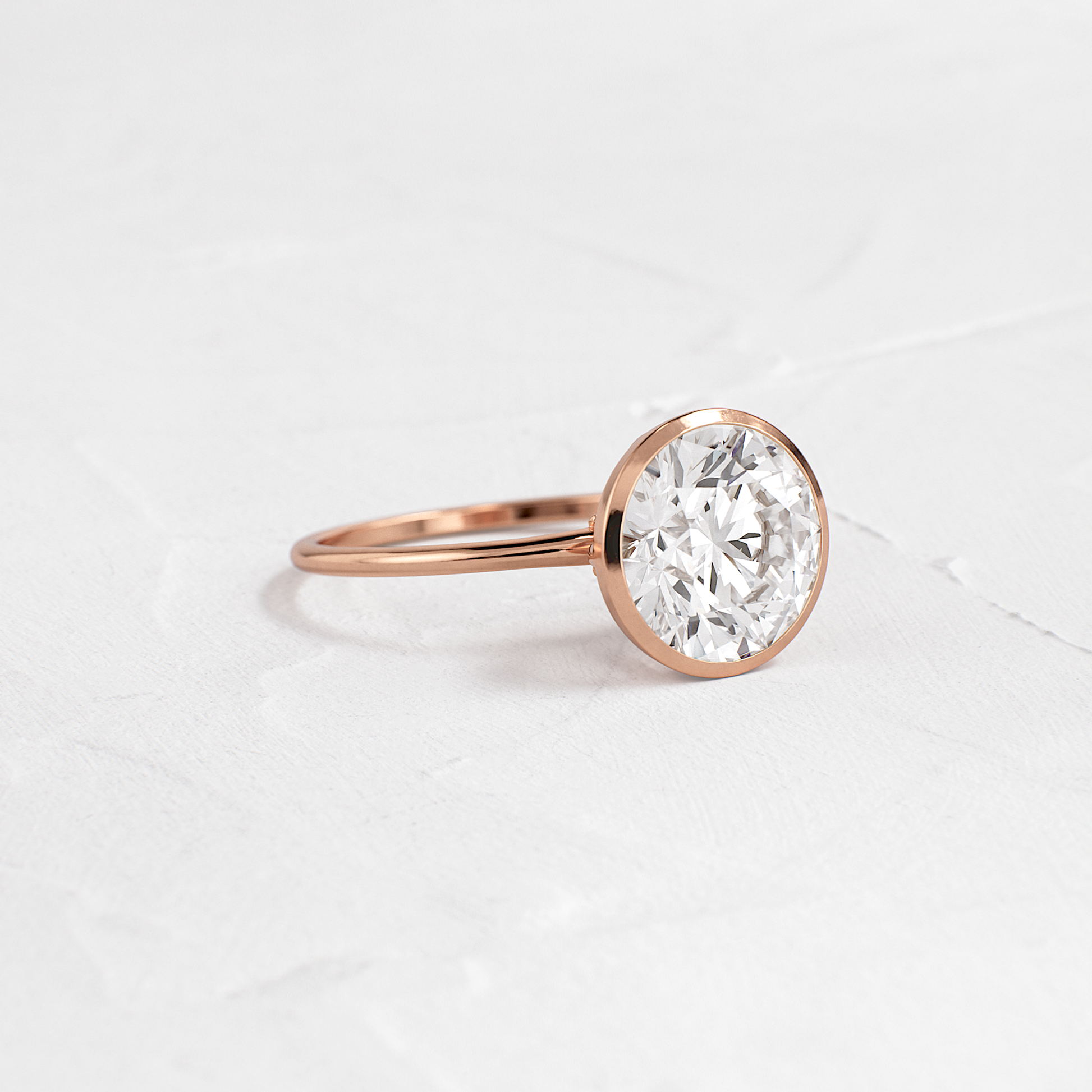 Solitaire-Oval Lab Grown Diamond Engagement Ring