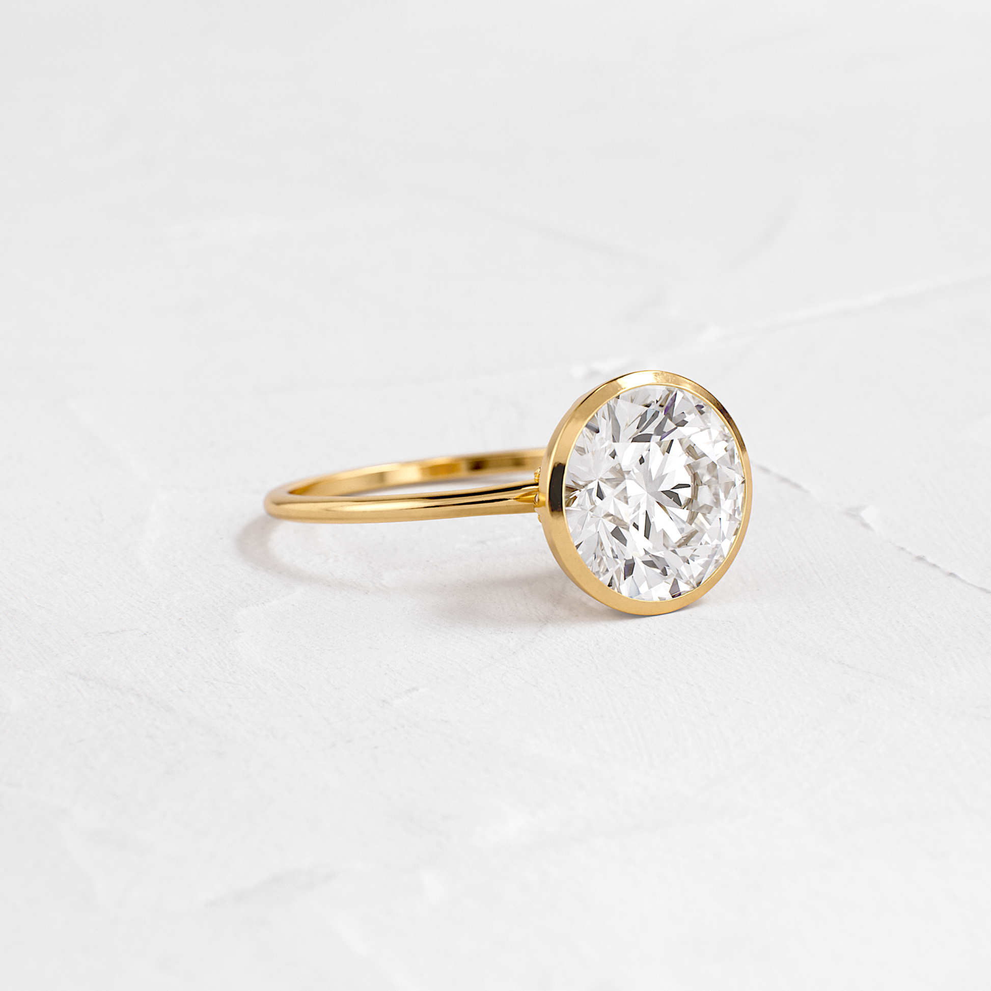 Solitaire-Oval Lab Grown Diamond Engagement Ring