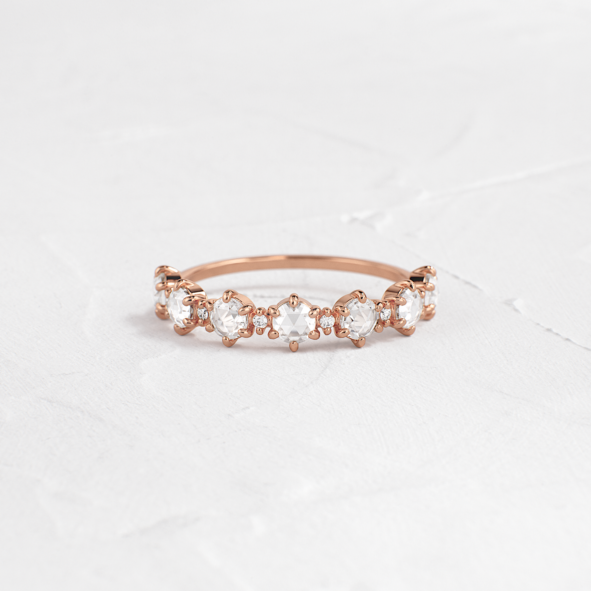 Eternity- 0.50 CT Round Lab Grown Diamond Wedding Band