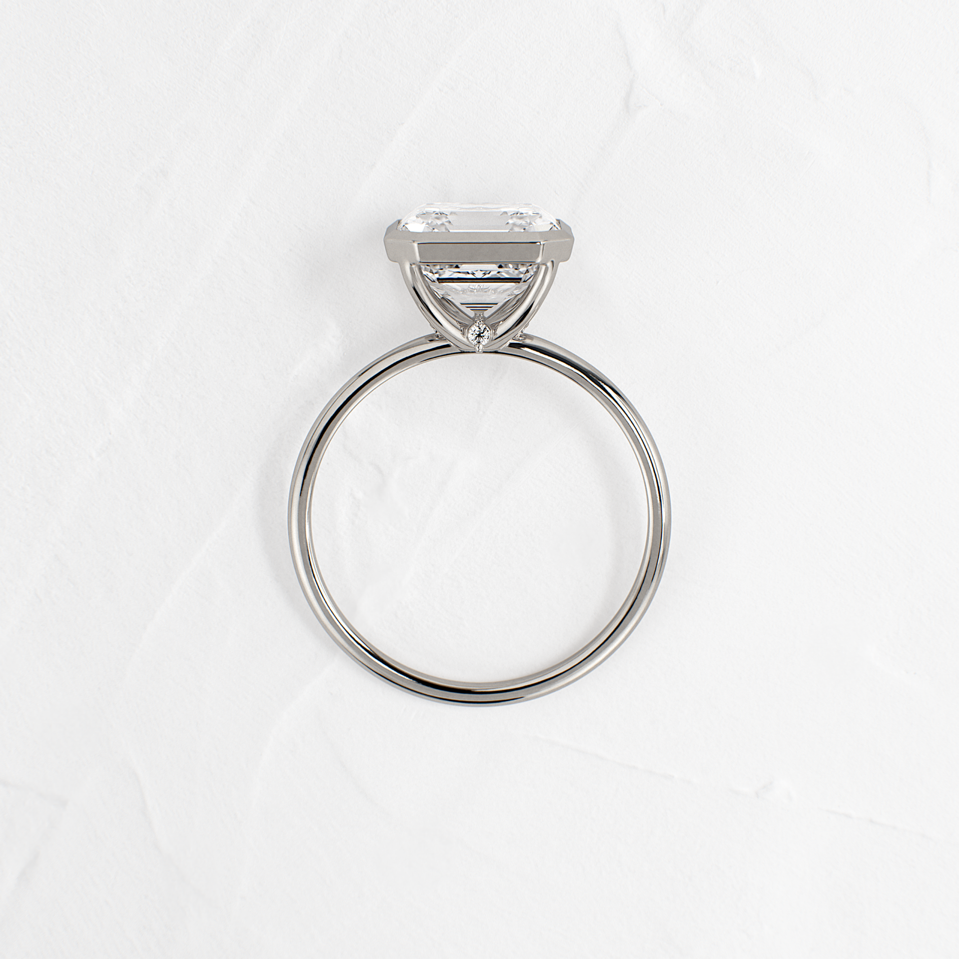 Solitaire-Oval Lab Grown Diamond Engagement Ring
