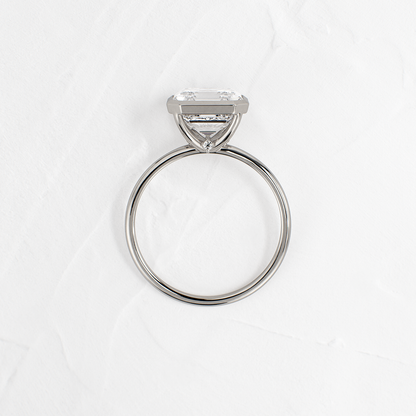 Solitaire-Oval Lab Grown Diamond Engagement Ring