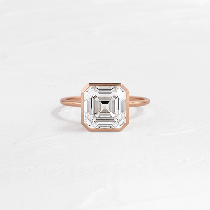 Solitaire-Oval Lab Grown Diamond Engagement Ring