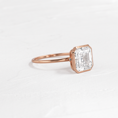 Solitaire-Oval Lab Grown Diamond Engagement Ring