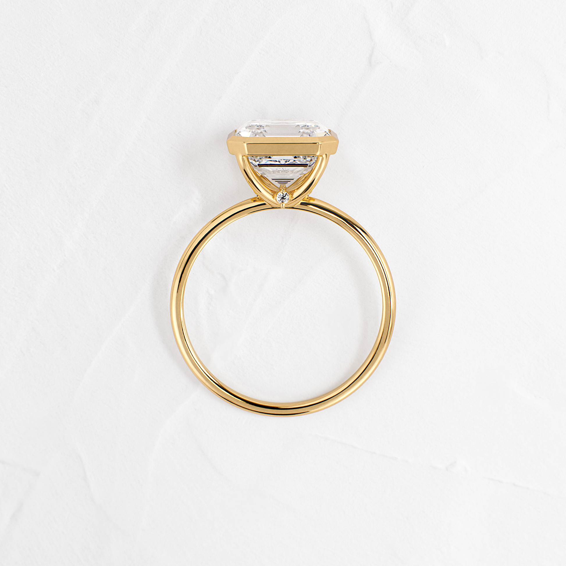 Solitaire-Oval Lab Grown Diamond Engagement Ring
