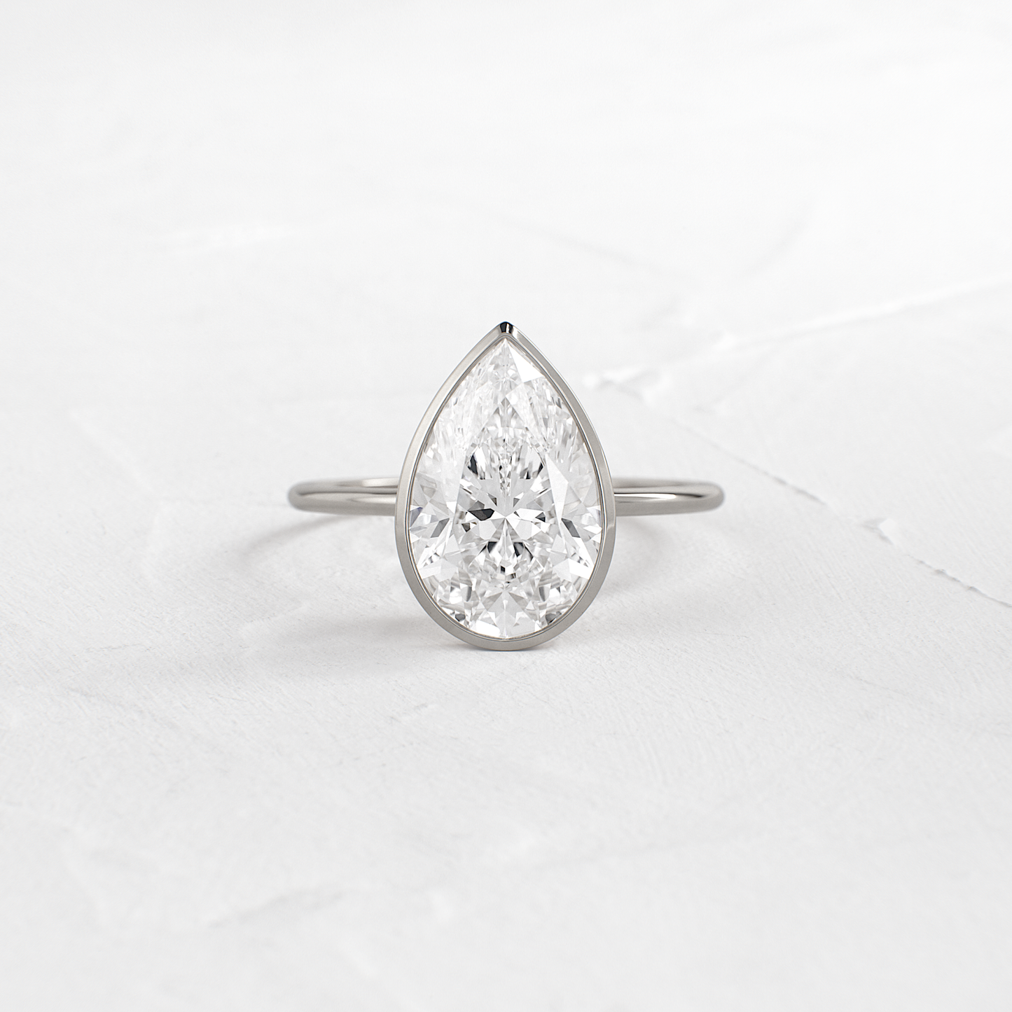 Solitaire-Oval Lab Grown Diamond Engagement Ring