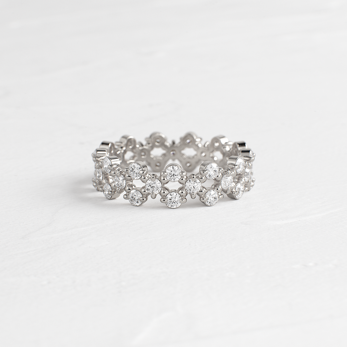 Eternity- 0.50 CT Round Lab Grown Diamond Wedding Band